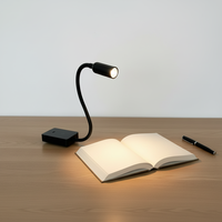 Lampe murale LED rechargeable en aluminium avec variateur tactile, design moderne, pour salon, usage domestique, lecture intérieure/extérieure