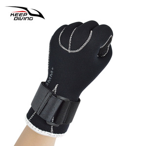 Gants de plongée en néoprène antidérapants et résistants à l'usure de 3 mm, équipement de sauvetage aquatique pour la plongée en profondeur, modèle KEEP DIVING DG-203 - Product Image 4