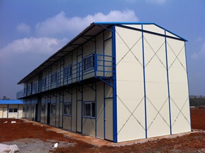TOPPRE Diseño tradicional chino Tipo K Panel sándwich Casa Estructura de acero ligera Unidades de Casa K modulares prefabricadas para apartamentos - Product Image 2