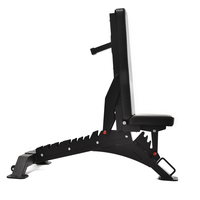 Équipement de fitness à usage commercial, banc de musculation pliable, portable et réglable, pour la maison ou la salle de sport, avec logo personnalisé et conception sécurisée.