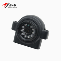 Caméra de recul pour véhicule étanche 1080P, vision nocturne couleur, capteur CMOS, objectif 3,6 mm, distance IR 10 m, stockage DVR 180