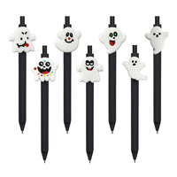 Stylo bille fantôme de dessin animé durable pour Halloween, ligne de production de stylos bille haute vitesse pour usine de fabrication de stylos