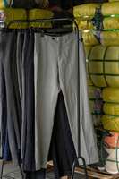 MS05 Pantalones Holgados Unisex Usados de Alta Calidad a la Moda, Colores Variados, Ropa de Verano al por Mayor
