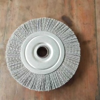Brosse abrasive industrielle DIY à filaments pour le polissage des métaux - Roue de débavurage en fibre de nylon à grain carbure, personnalisable OEM