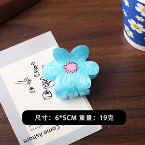 กิ๊บติดผมอะคริลิคสไตล์เกาหลีน่ารัก วินเทจ สำหรับงานปาร์ตี้ ตกแต่งผมสำหรับสาวๆ ขายส่ง ลายดอกไม้หวานๆ - Product Image 5