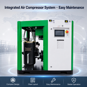 Compresseur d'air à faible consommation d'énergie 37KW 50HP <span class=keywords><strong>232</strong></span> CFM/6580 <span class=keywords><strong>LM</strong></span>/1738 Gallon/M pour la Malaisie LA-37A/W - Product Image 1