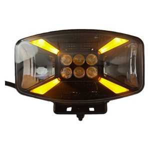 อะไหล่ระบบไฟรถบรรทุกคุณภาพสูง ไฟสปอร์ตไลท์ LED สีขาวและสีเหลือง 24V 10 นิ้ว สำหรับรถบรรทุกทั่วไป - Product Image 4