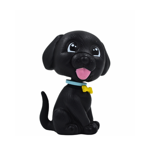 Bobblehead Dog - Black est un animal mignon et ludique, parfait pour votre tableau de bord de voiture, votre bureau ou la décoration de votre maison - Product Image 5