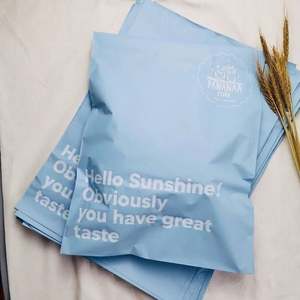 Custom Logo Printing Biodegradable Plastic <b>Clothing</b> Packaging Mailing <b>Bags</b> for Supermarket Exhibition and Courrier Shipping - Product Image 6