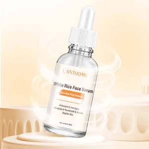 Sérum <span class=keywords><strong>de</strong></span> visage à l'<span class=keywords><strong>extrait</strong></span> <span class=keywords><strong>de</strong></span> riz blanc OEM ODM pour l'élimination antioxydante des taches brunes, liquide <span class=keywords><strong>de</strong></span> soin du visage hydratant et blanchissant anti-âge - Product Image 3