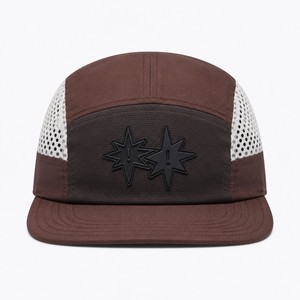 Casquette de course personnalisée T&L Brand à 5 panneaux en polyester, imperméable, respirante, avec maille, réglable, pour sports de plein air, vente en gros - Product Image 2