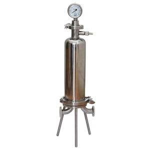 Tube filtrant plissé en acier inoxydable sanitaire microporeux de haute qualité pour produits chimiques et eau - Product Image 6
