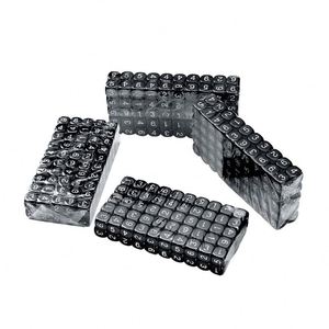 Vente en gros de dés noirs en acrylique de 16 mm D6 à coins arrondis, moins chers pour les jeux de société - Product Image 4
