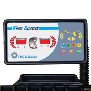 Hc8100 + hw9200 hauvrex lốp xe máy Changer + Bán tự động xe cân bằng bánh xe Combo Hướng dẫn sử dụng dữ liệu đầu vào lốp xe máy - Product Image 5