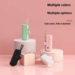 พาวเวอร์แบงค์ขนาดเล็ก10000มิลลิแอมป์ต่อชั่วโมงพร้อมที่วางโทรศัพท์มือถือ3 in 1พาวเวอร์แบงค์5000มิลลิแอมป์ต่อชั่วโมงสำหรับ iPhone Android - Product Image 6