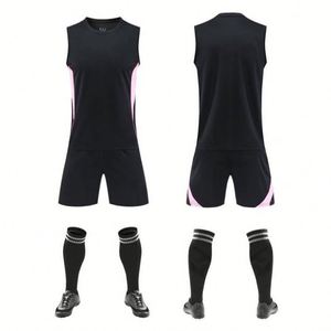 Factory Wholesale Plus Size Polyester Quick Dry Breathable Training Vest High Quality 2026 <b>Red</b> Football Uniform Sleeveless - Product Image 3
