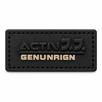 Étiquettes personnalisées en cuir PU pour vêtements, chapeaux, jeans – Patchs logo gaufrés ou débossés – OEM ODM – Accessoires de confection à coudre