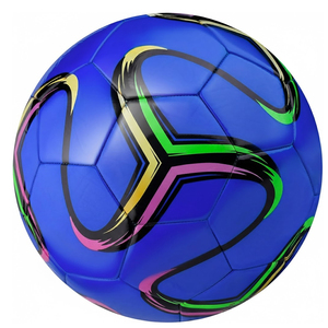 Ballon de football de dernière génération, couleurs unies personnalisées, nouvelle arrivée, design tendance, haute qualité, léger - Product Image 1