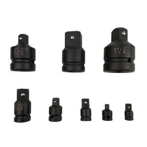 8개입 임팩트 소켓 어댑터 및 리듀서 세트 1/4'' 3/8'' 1/2'' 변환형 임팩트 어댑터 세트 드라이브 도구 - Product Image 6