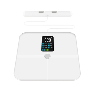 Analyseur intelligent mesure pied à main APP connect <span class=keywords><strong>Balance</strong></span> intelligente <span class=keywords><strong>rechargeable</strong></span> Haute précision 8 capteurs <span class=keywords><strong>Balance</strong></span> numérique USB pour la graisse corporelle - Product Image 1
