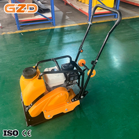 Compacteur à plaques à essence GZD C90T, machine de compactage vibratoire d'asphalte de haute qualité pour la construction