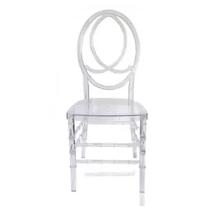 Cadeiras brancas de casamento, cadeiras phoenix de plástico para venda, cadeiras atacadas de banquetes