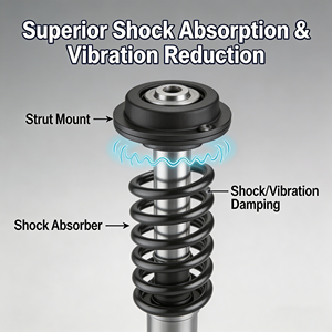 Soporte de Suspensión Resistente a la Corrosión por Sal para GMC, Ford, Chevrolet, Cadillac, Buick, Mercado Canadiense, Revestimiento Anticorrosión Especializado para Invierno - Product Image 2