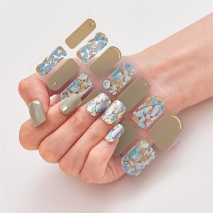 Kit de Décoration <span class=keywords><strong>Ongles</strong></span> 3D DIY Paillettes Style Doux OEM ODM Autocollants Complètement Adhésifs Sans <span class=keywords><strong>Gel</strong></span> Toxique - Product Image 1