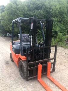 Para Toyota Original 80% nueva carretilla elevadora de motor diésel de 1ton-3 toneladas con neumático de núcleo sólido utilizado para venta al por menor y restaurante Venta barata - Product Image 5
