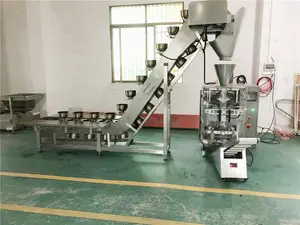 Wheat Infeed Tilted Type Bowl Bucket Elevator Conveyor With Vibrator Hopper