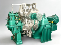 Groupe électrogène à turbine à vapeur pour l'extraction de gaz naturel Bowzon, respectueux de l'environnement, certifié CE ISO, fabriqué à Tianjin, Chine