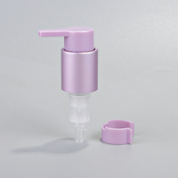 Liquide de pompe à crème fine en aluminium coloré 24 410