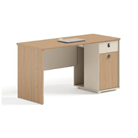 Bureau individuel directement de l'usine, mobilier de bureau élégant et pratique avec options de personnalisation