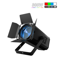 Projecteur LED COB 300W à luminosité explosive avec zoom, contrôle par application, DMX RDM, éclairage de scène pour événements DJ
