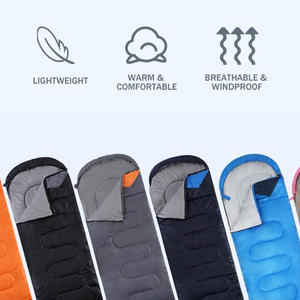 Sac de couchage personnalisé pour adultes 10 ℃ -20 ℃   Sac de couchage léger, imperméable et portable pour le camping, les voyages et la randonnée <span class=keywords><strong>en</strong></span> plein air - Product Image 4