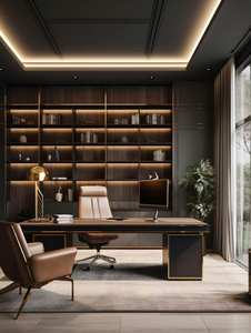 Luxury New Modern Bookshelf Partition Decorative Storage Cabinet <b>Bookcase</b> <b>Wood</b> Bookshelf - Product Image 3