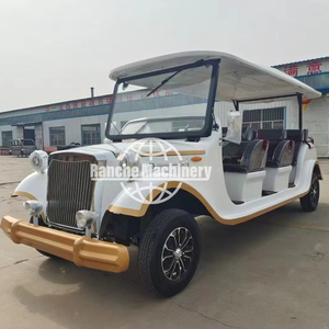 <b>Electric</b> Classic Car Sightseeing Club Car <b>Grey</b> <b>Electric</b> Cart Travel Classic Car - Product Image 1