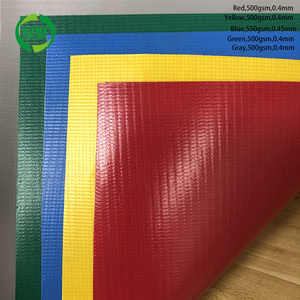 Tùy Chỉnh Pvc Tarpaulin CuộN Vật Liệu, 500gsm Pvc Tráng Tarpaulin - Product Image 2