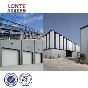 هيكل فولاذية بإطار بوابة منخفض التكلفة مسبق الصنع بهيكل لمزارع الدجاج ، منزل حديث ، صفيحة شطيرة + - Product Image 5