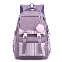 Mochila Escolar Infantil de Poliéster Acolchado Suave, Diseño Sin Carga, para Niños de Primaria