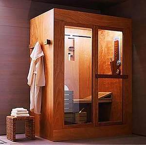 Sauna de vapor húmedo de cedro rojo <span class=keywords><strong>canadiense</strong></span> para 1 persona de madera de buena calidad - Product Image 6