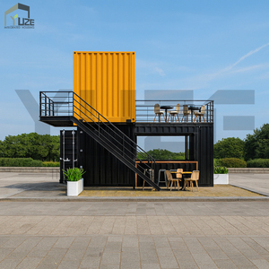 Thiết kế thời trang hai tầng <span class=keywords><strong>container</strong></span> quán cà phê trên tầng thượng <span class=keywords><strong>Container</strong></span> vận chuyển thanh để bán - Product Image 3