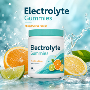 Vegan Adult Multivitamin Electrolyte Gummies Sports Supplements Multimineral Hydration Gluten-Free Low-Sugar 90 Gummies - Product Image 5