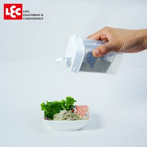 LEC Powder <b>Storage</b> Bottle 230ml With Lid For Travel And <b>Kitchen</b> Use - Product Image 3