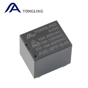 Реле электронное JQC-3FF 9В 10А от завода Tongling, прямые продажи, мощность более 2А, 4-контактное, для монтажа на печатную плату - Product Image 5