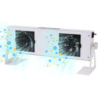 Chinesischer Hersteller: Antistatischer Ventilator mit Druckknopf und Hängemontage für Industrielle Anwendungen, DC-Motor, Doppelkopf-Antistatikventilator