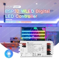 Nuevo Controlador de Luz Digital WLED GLEDOPTO con Control por APP, 10A, 800IC, Chip ESP8266 ESP32 para Lámpara LED