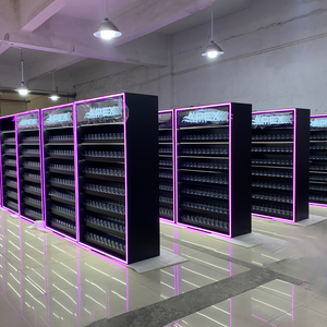 Espositore per Tabacco <span class=keywords><strong>in</strong></span> Metallo Magnetico a Doppia Porta Personalizzato APEX con 6 Ripiani Regolabili per <span class=keywords><strong>Tabaccherie</strong></span> - Product Image 5