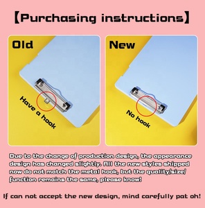 Vente flash : Accessoires de <span class=keywords><strong>bureau</strong></span>, classeur à clips A4, boîte de classement en plastique, presse-papiers avec rangement, organiseur de dossiers - Product Image 2