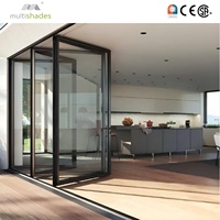 Puerta Plegable MULTISHADES para Villas de Lujo, Transforma Espacios con un Diseño Contemporáneo Minimalista